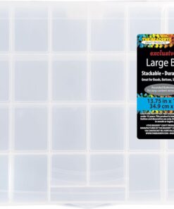 The Beadery - Large Bead Keeper Storage Box. 32 Compartment - 2176